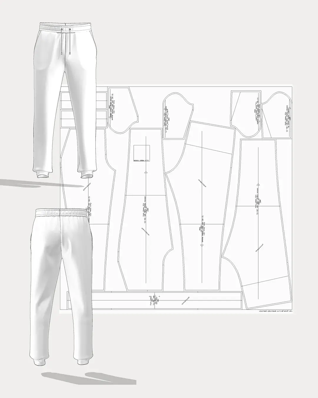 Joggers Pattern with Side Pockets - Image 5