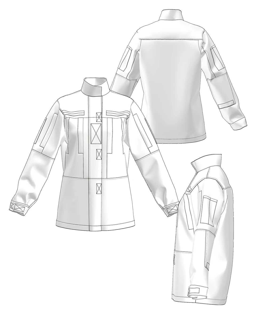 Костюм літній польовий жіночій 2023 - Image 3