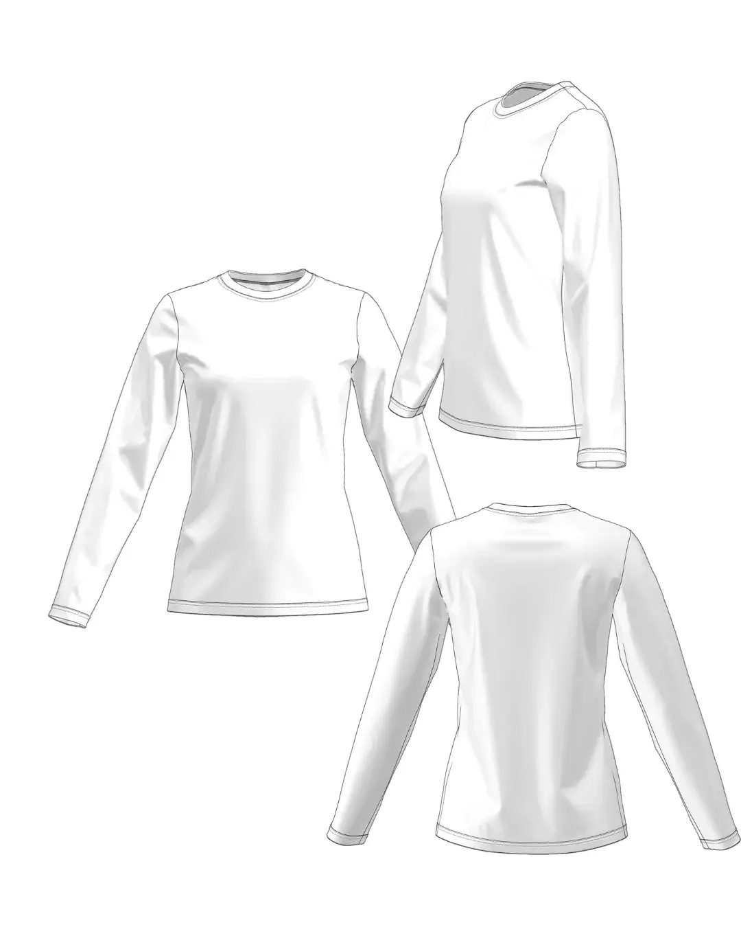 Straight-Cut Longsleeve - Image 3