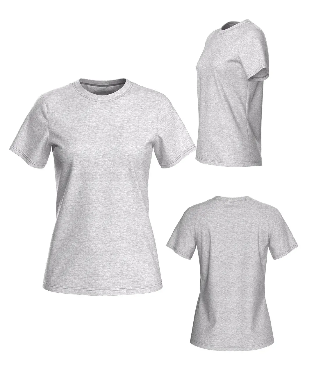 Women's straight-cut T-shirt - Image 2