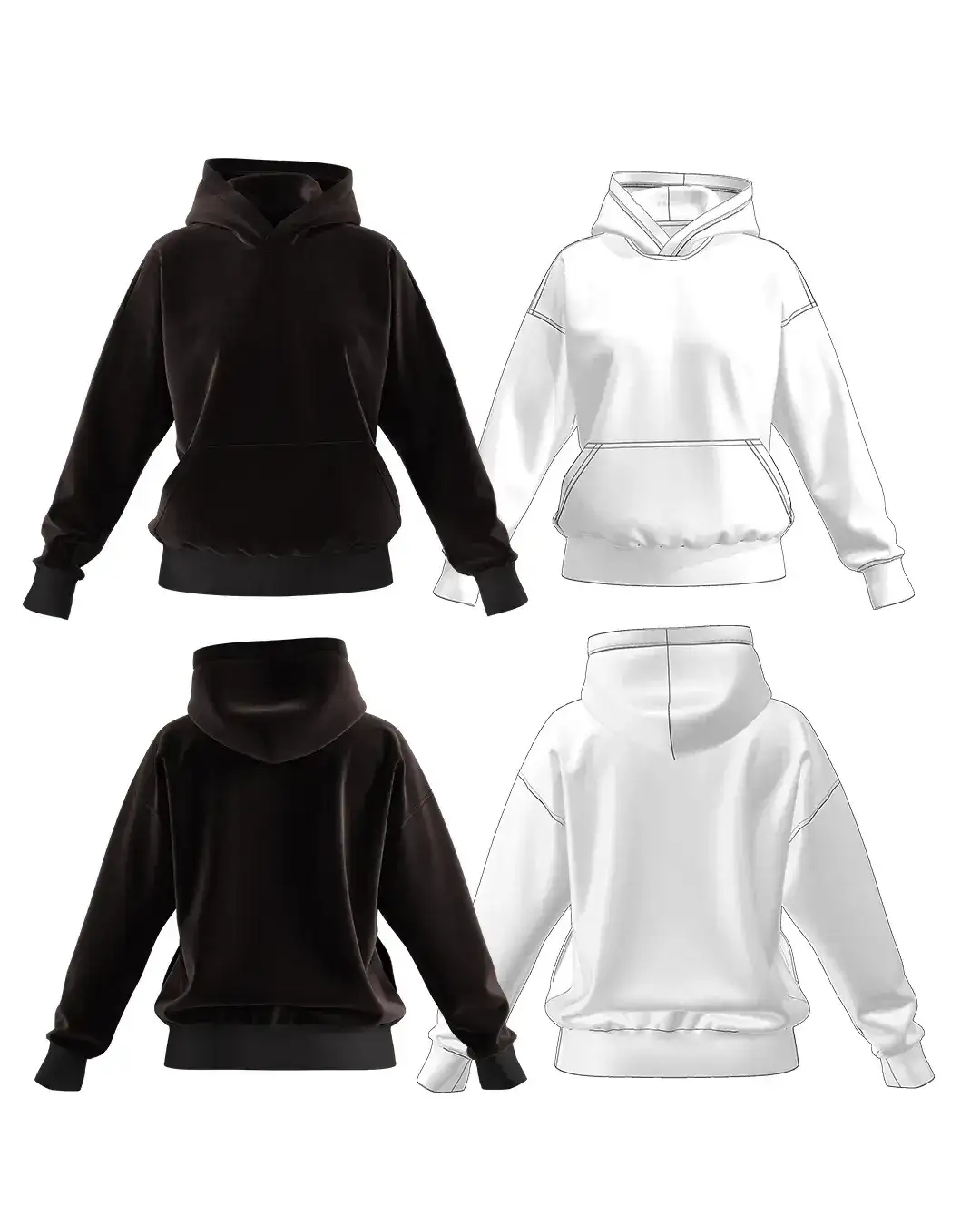 Women's hoodie and jogging pants - Image 1